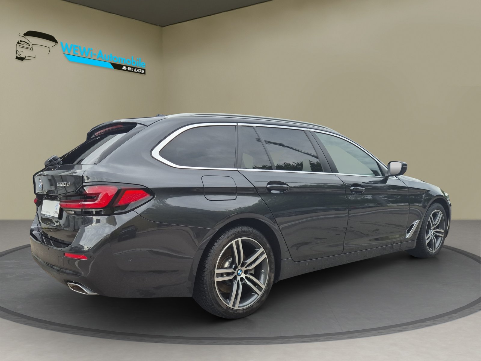 BMW 520d 48V Touring Steptronic, Mild-Hybrid Diesel/Electric, Second hand / Used, Automatic - 3