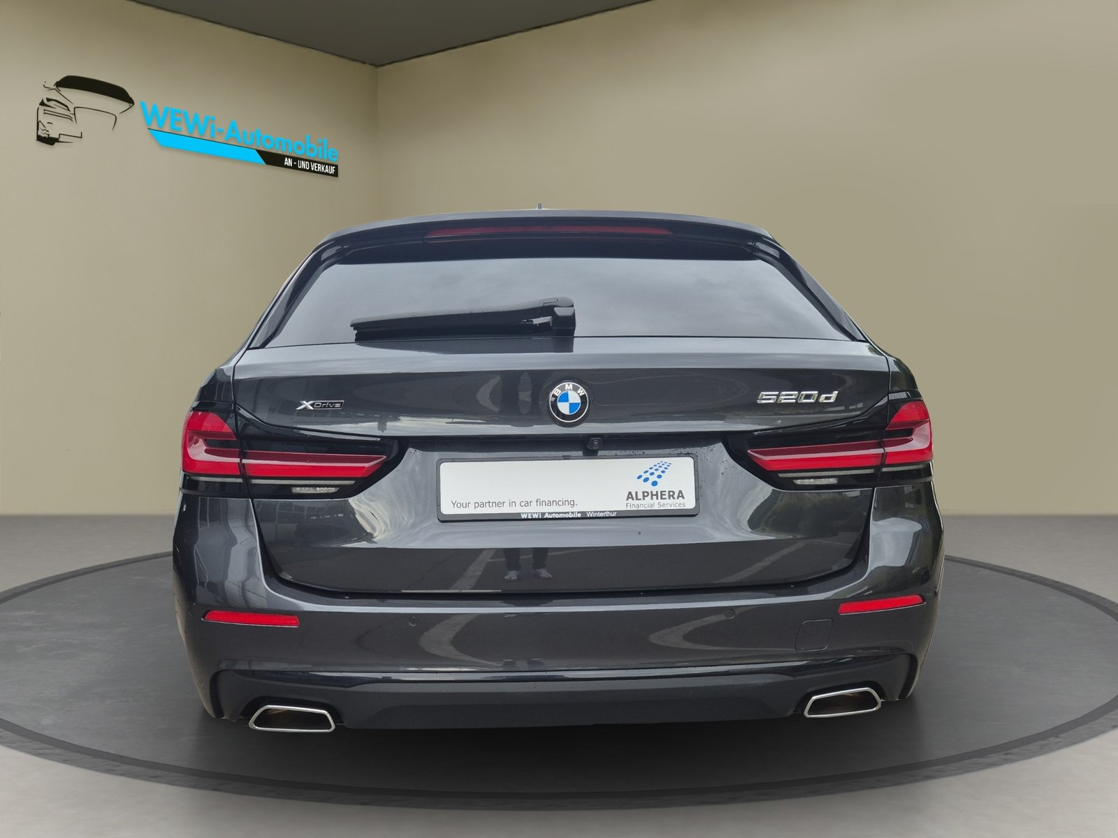 BMW 520d 48V Touring Steptronic, Mild-Hybrid Diesel/Electric, Second hand / Used, Automatic - 4