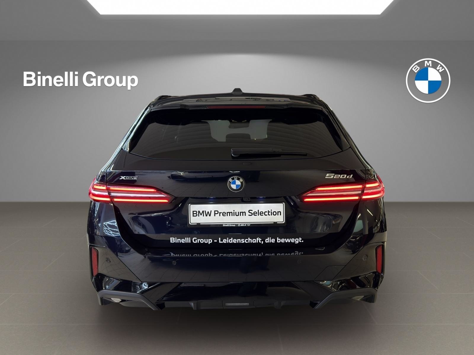 BMW 520d xDrive Touring M-SportPaket, Mild-Hybrid Diesel/Elektro, Occasion / Gebraucht, Automatik - 4