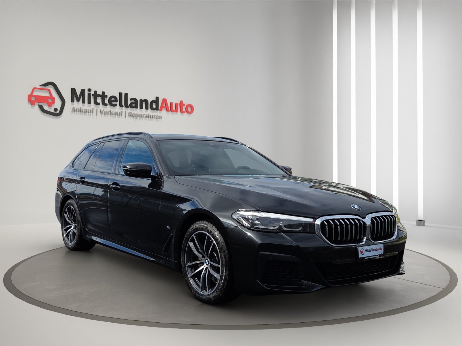 BMW 520d 48V Touring Pure M Sport Edition, Mild-Hybrid Diesel/Elektro, Occasion / Gebraucht, Automatik - 3