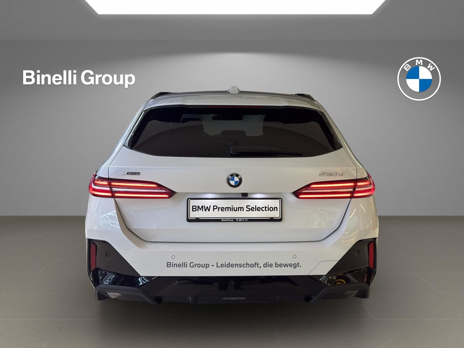 BMW 520d xDrive Touring M-SportPaket, Hybride Léger Diesel/Électricité, Occasion / Utilisé, Automatique - 4