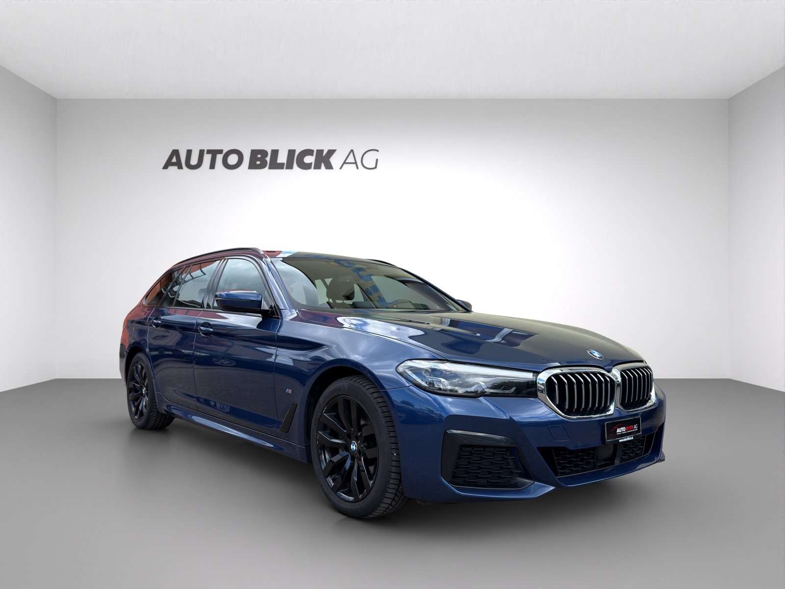 BMW 520d 48V Touring M Sport Steptronic, Hybride Léger Diesel/Électricité, Occasion / Utilisé, Automatique - 2