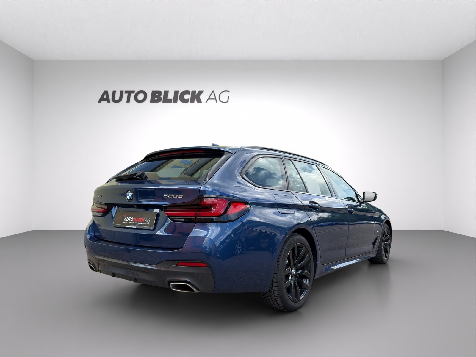 BMW 520d 48V Touring M Sport Steptronic, Hybride Léger Diesel/Électricité, Occasion / Utilisé, Automatique - 6