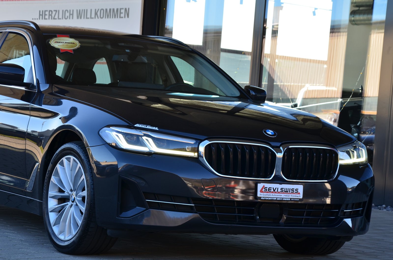 BMW 520d 48V Touring Steptronic*Ab MFK,BMW Werksgaran, Mild-Hybrid Diesel/Elektro, Occasion / Gebraucht, Automatik - 3