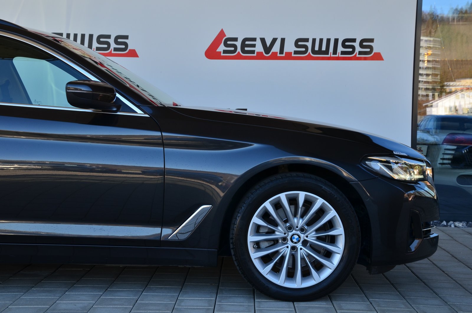 BMW 520d 48V Touring Steptronic*Ab MFK,BMW Werksgaran, Mild-Hybrid Diesel/Elektro, Occasion / Gebraucht, Automatik - 4
