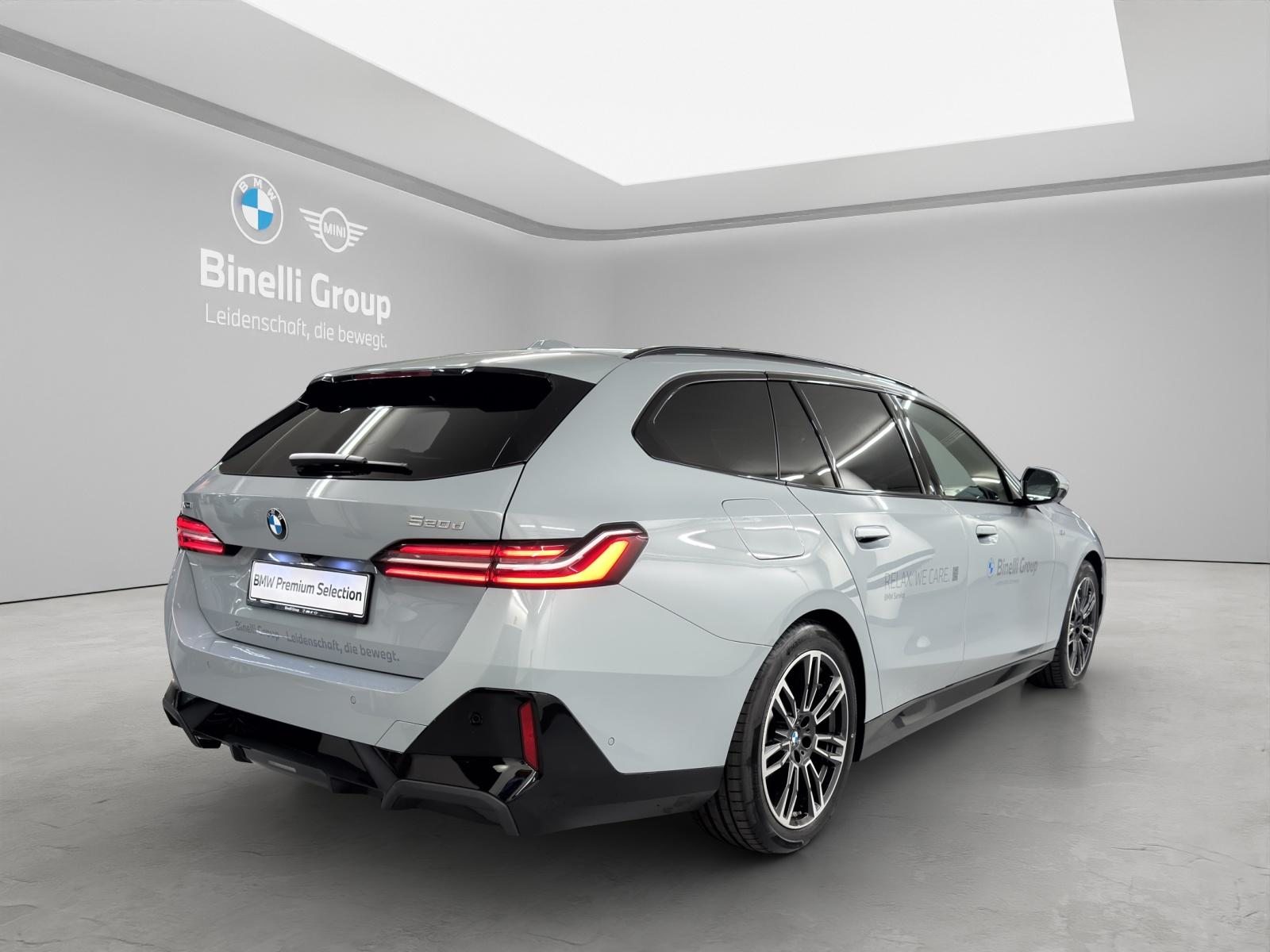 BMW 520d xDrive Touring, Hybride Léger Diesel/Électricité, Occasion / Utilisé, Automatique - 5
