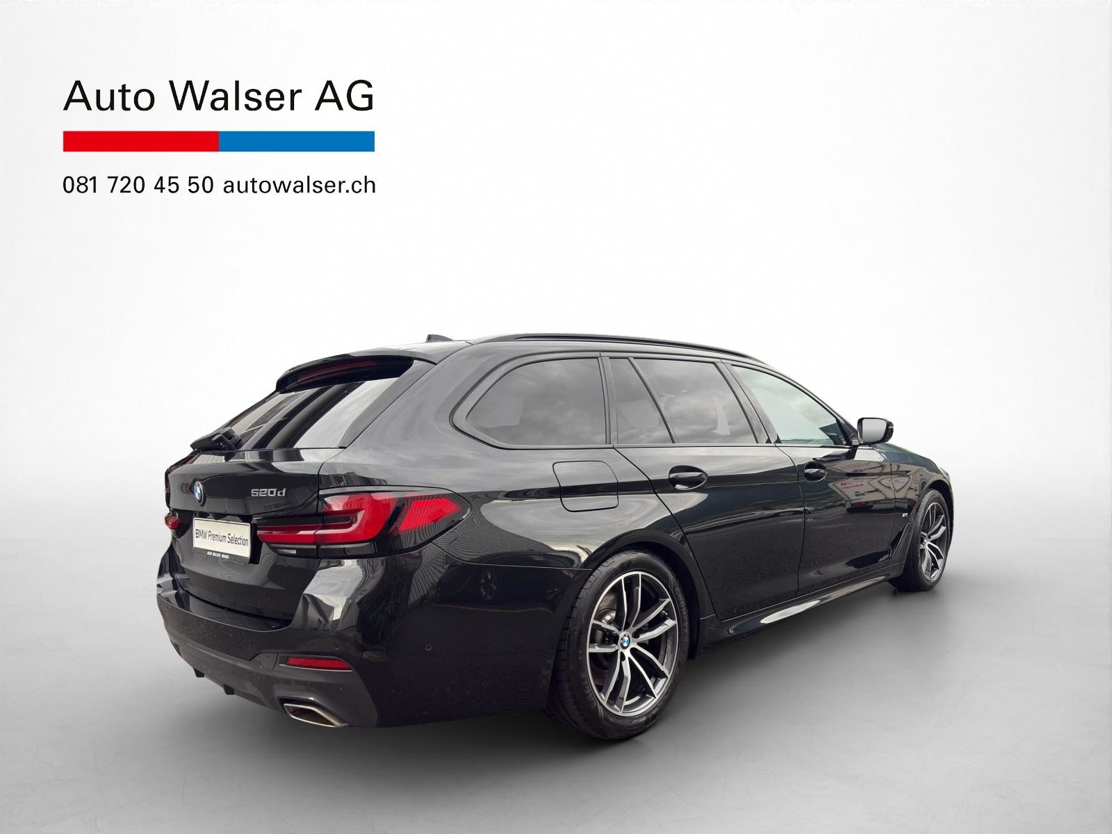 BMW 520d xDrive Touring, Hybride Léger Diesel/Électricité, Occasion / Utilisé, Automatique - 5