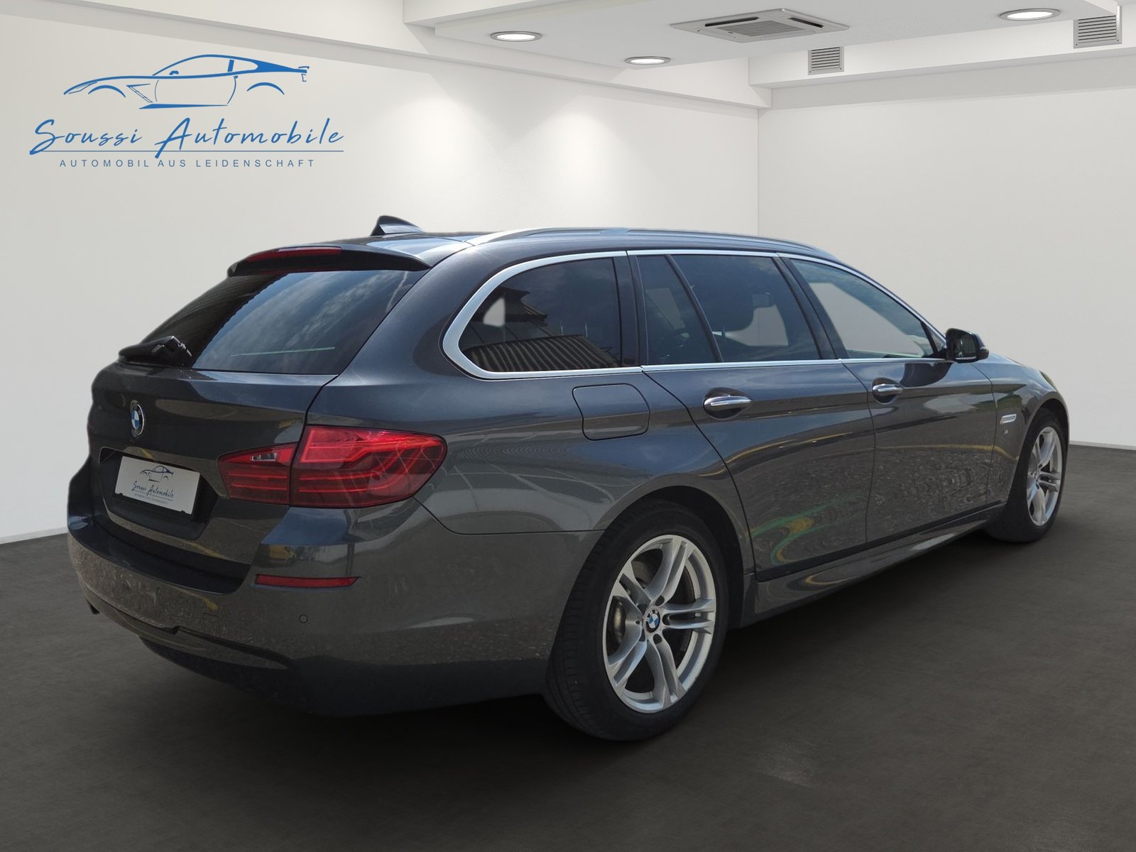 BMW 520d Touring Steptronic, Diesel, Occasion / Utilisé, Automatique - 3