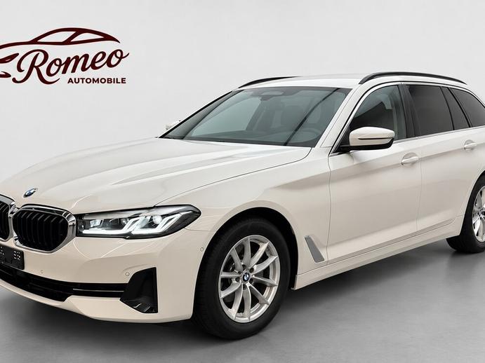 BMW 520d 48V Touring Steptronic ** Werkgarantie ** Gratis - Se, Mild-Hybrid Diesel/Elektro, Occasion / Gebraucht, Automatik