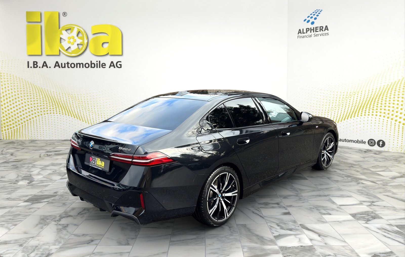 BMW 520d 48V M Sport 4x4, Mild-Hybrid Diesel/Electric, Second hand / Used, Automatic - 5