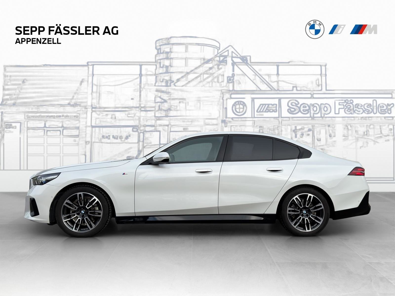 BMW 520d xDrive 48V Limousine M Sport Steptronic, Hybride Léger Diesel/Électricité, Occasion / Utilisé, Automatique - 2