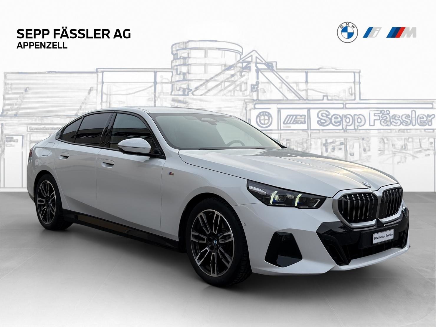 BMW 520d xDrive 48V Limousine M Sport Steptronic, Hybride Léger Diesel/Électricité, Occasion / Utilisé, Automatique - 7