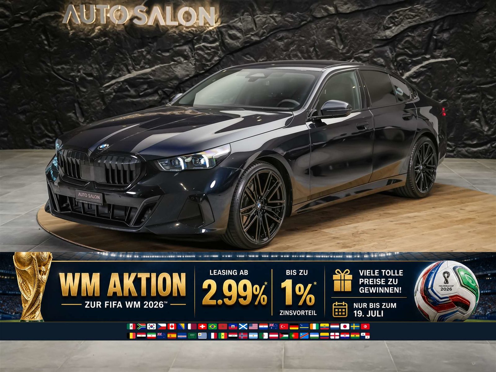 BMW 520i M Sport Steptronic *Werksgarantie*21 Felgen*El. Sit