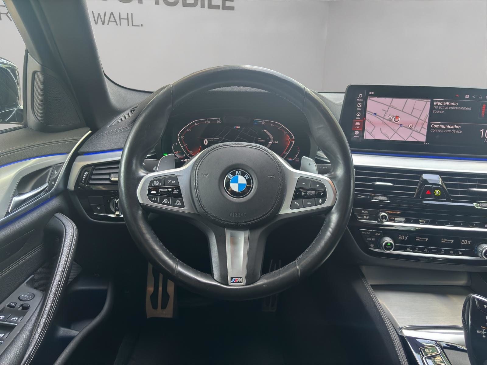 BMW 520d xDrive paddles, Hybride Léger Diesel/Électricité, Occasion / Utilisé, Automatique - 6