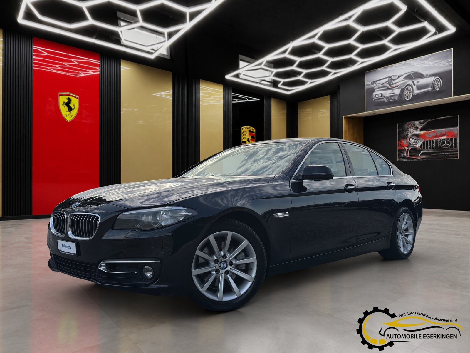 BMW 520d Steptronic, Diesel, Occasion / Utilisé, Automatique