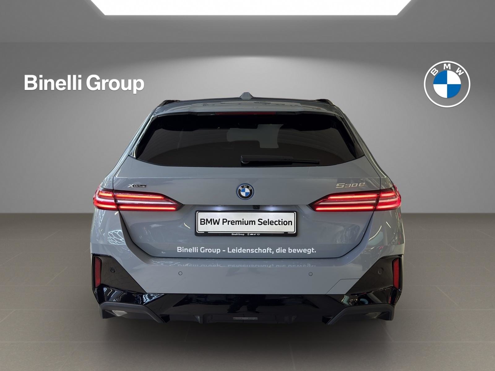 BMW 530e xDrive Touring M Sport, Hybride Rechargeable Essence/Électricité, Occasion / Utilisé, Automatique - 4