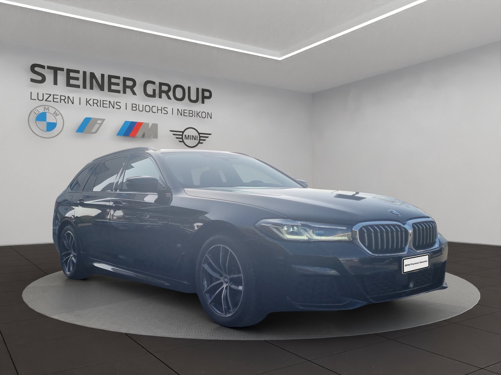 BMW 530e Touring M Sport Steptronic, Hybride Rechargeable Essence/Électricité, Occasion / Utilisé, Automatique - 3