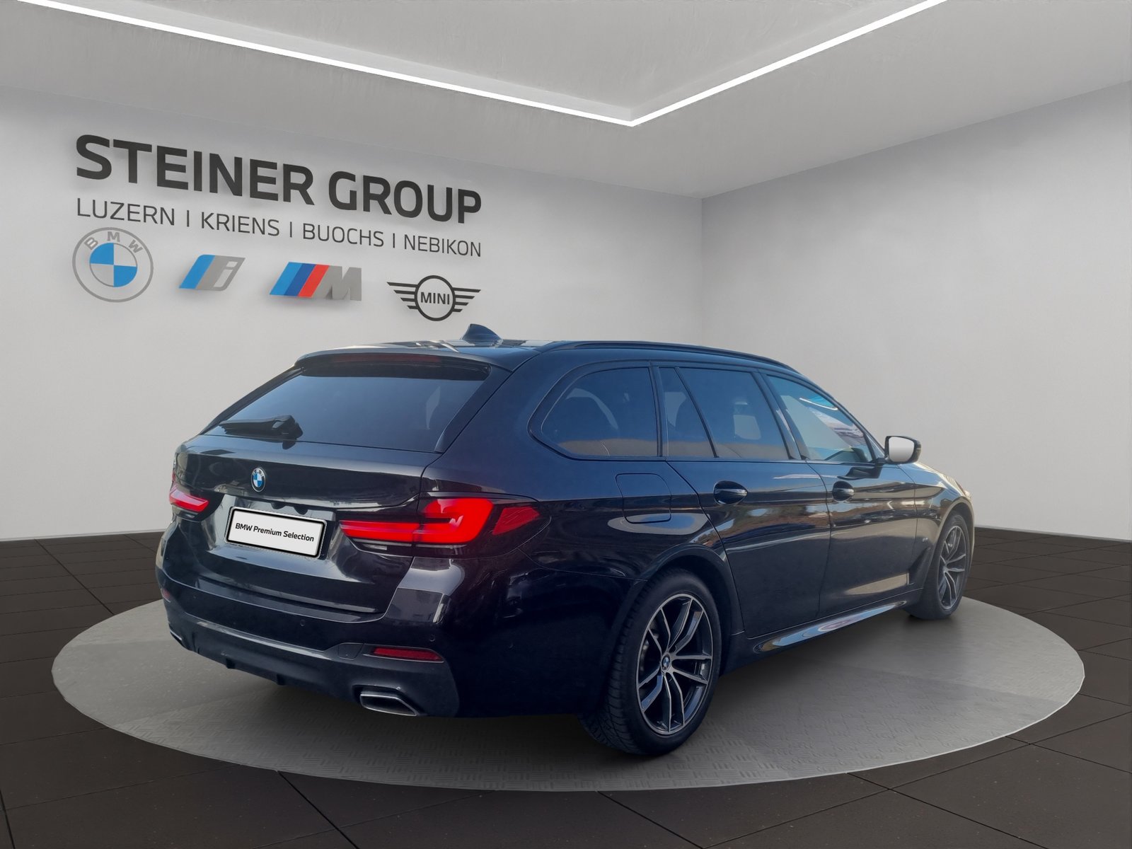 BMW 530e Touring M Sport Steptronic, Hybride Rechargeable Essence/Électricité, Occasion / Utilisé, Automatique - 5