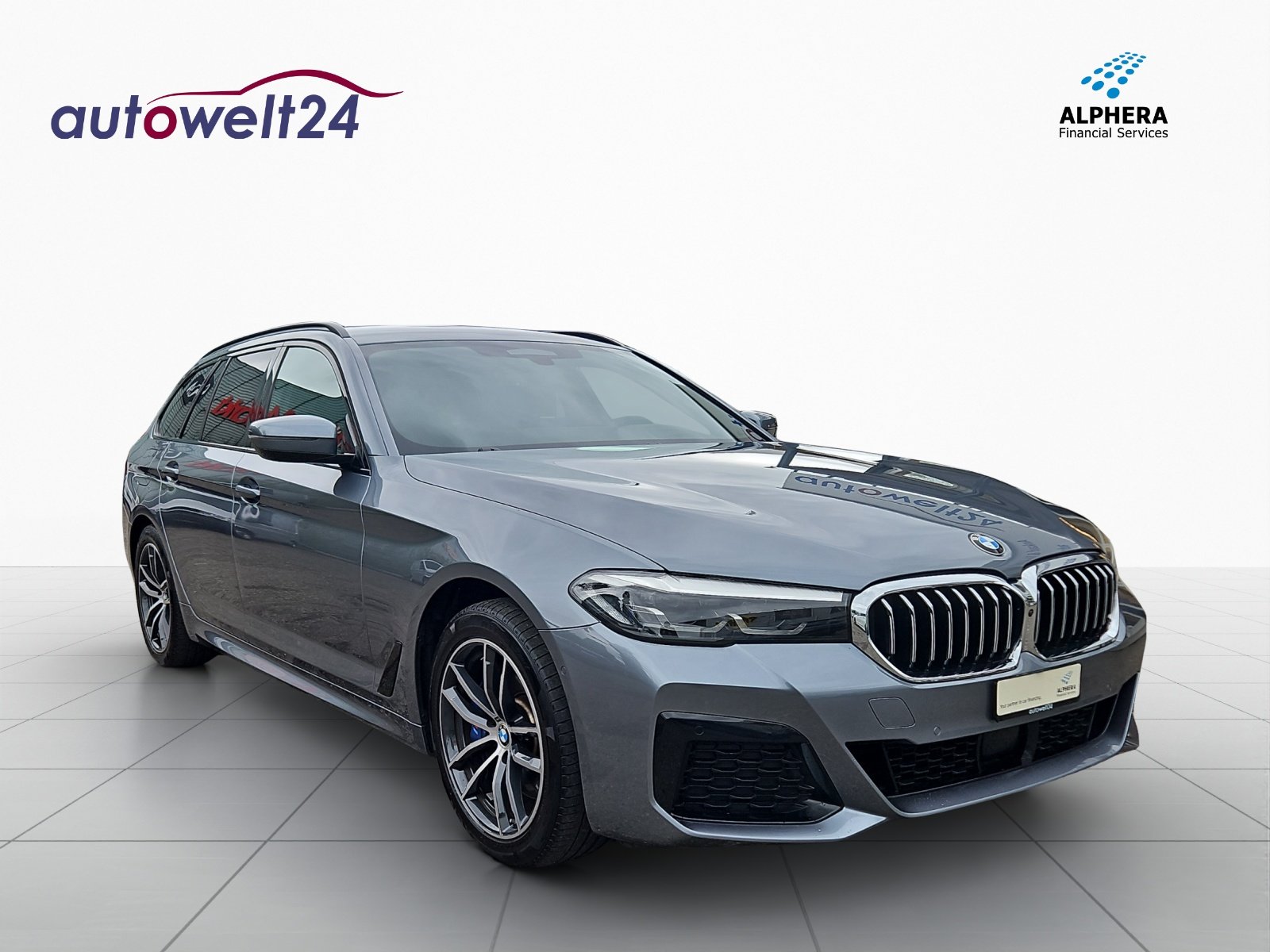 BMW 530e Touring M Sport Steptronic, Hybride Rechargeable Essence/Électricité, Occasion / Utilisé, Automatique - 3