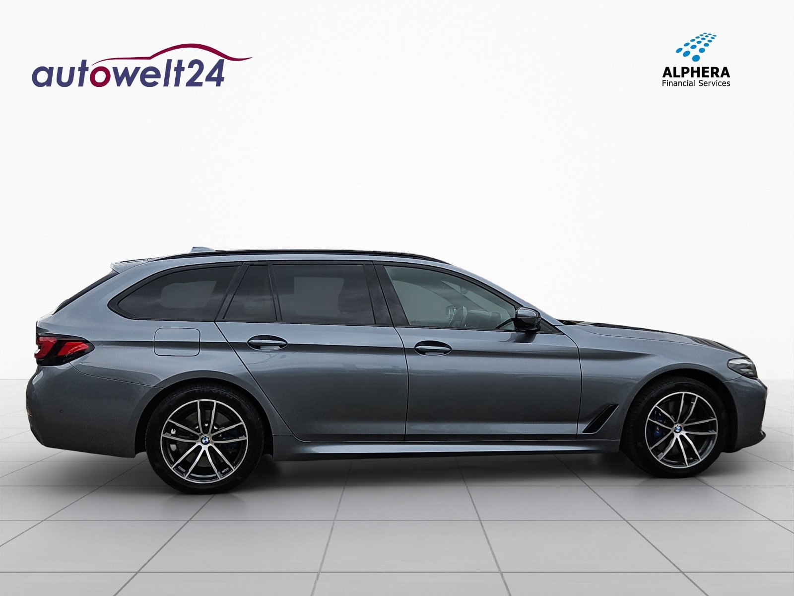 BMW 530e Touring M Sport Steptronic, Hybride Rechargeable Essence/Électricité, Occasion / Utilisé, Automatique - 4