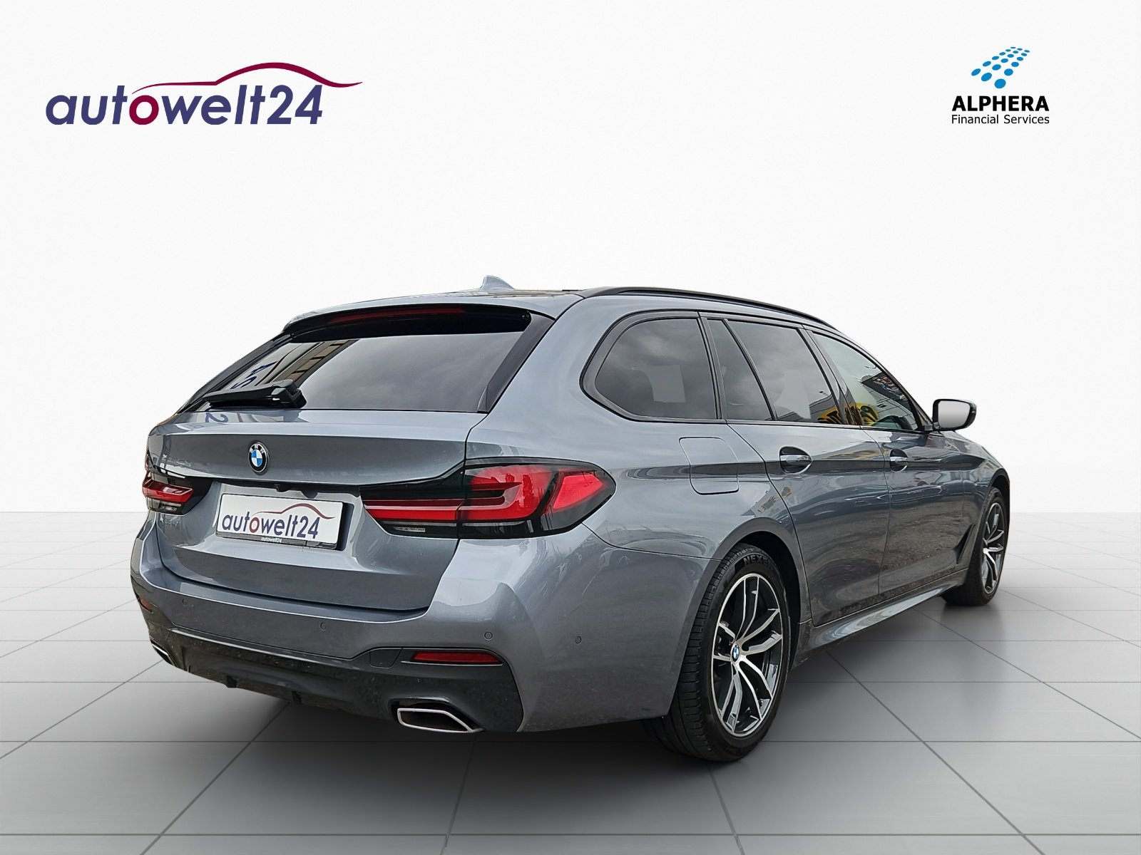 BMW 530e Touring M Sport Steptronic, Hybride Rechargeable Essence/Électricité, Occasion / Utilisé, Automatique - 5