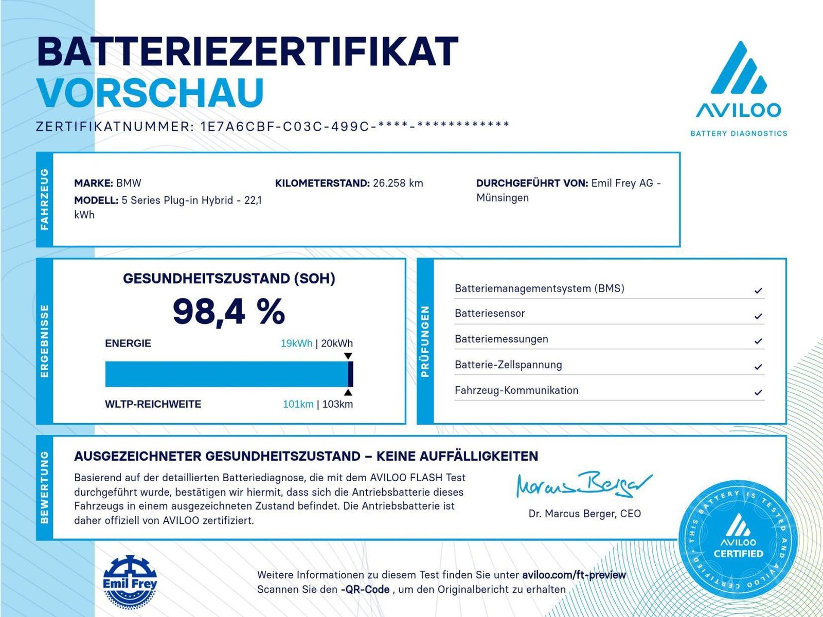 BMW 530e xDrive Touring, Plug-in-Hybrid Benzin/Elektro, Occasion / Gebraucht, Automatik - 2