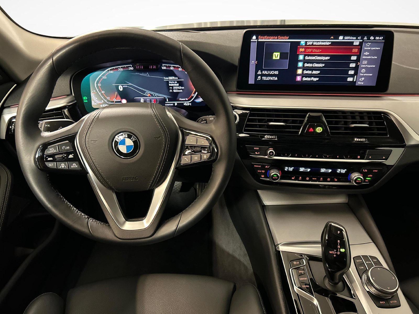 BMW 530d xDrive Touring, Hybride Leggero Diesel/Elettrica, Occasioni / Usate, Automatico - 6