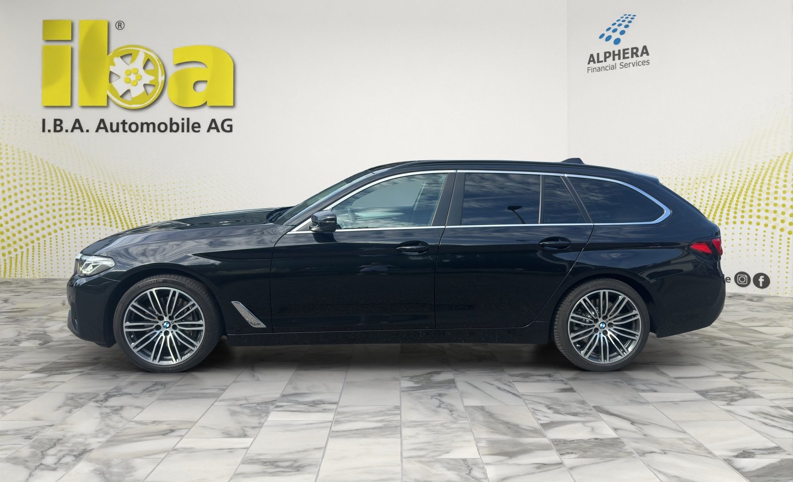 BMW 530d 48V Touring, Hybride Léger Diesel/Électricité, Occasion / Utilisé, Automatique - 2