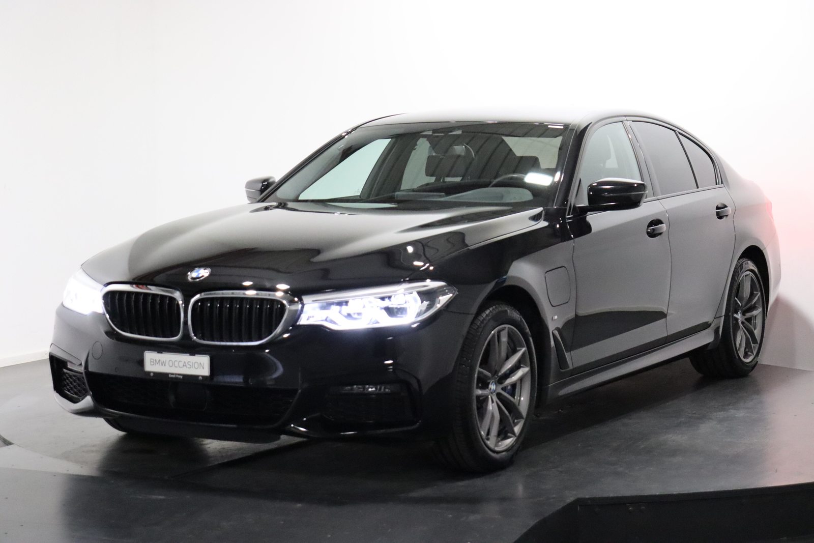 BMW 530e xDrive paddles