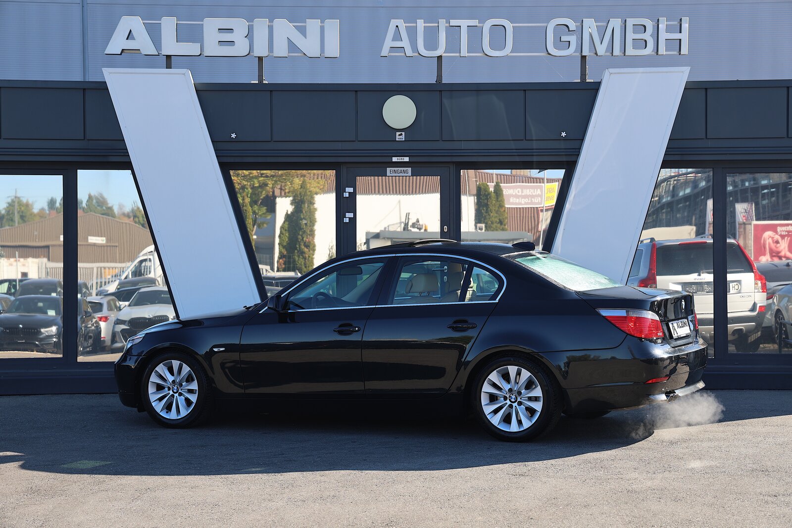 BMW 530i **Frisch ab MFK** **Hagelschaden**, Petrol, Second hand / Used, Automatic - 4