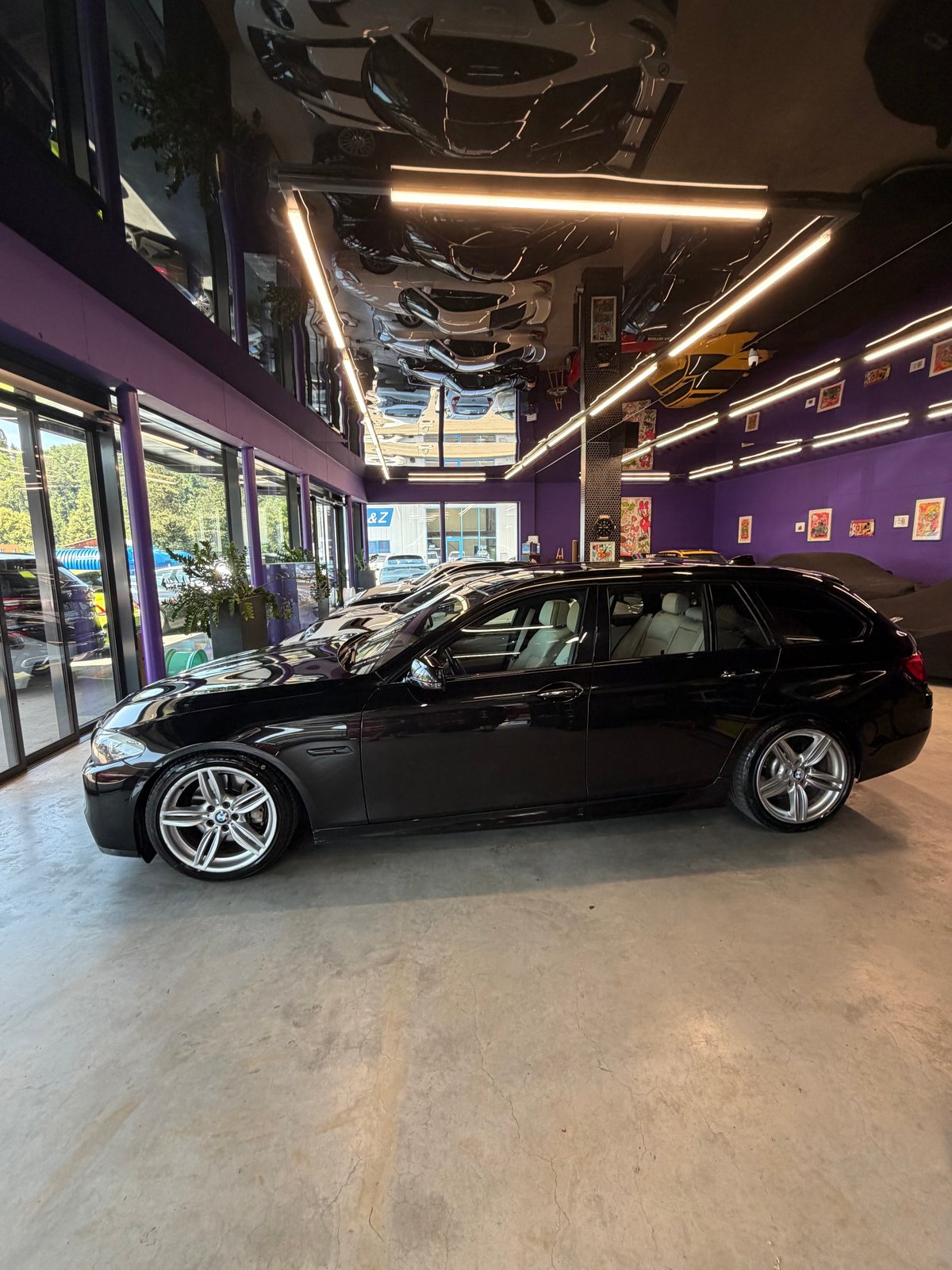BMW 535d Touring Steptronic, Diesel, Occasion / Gebraucht, Automatik - 7