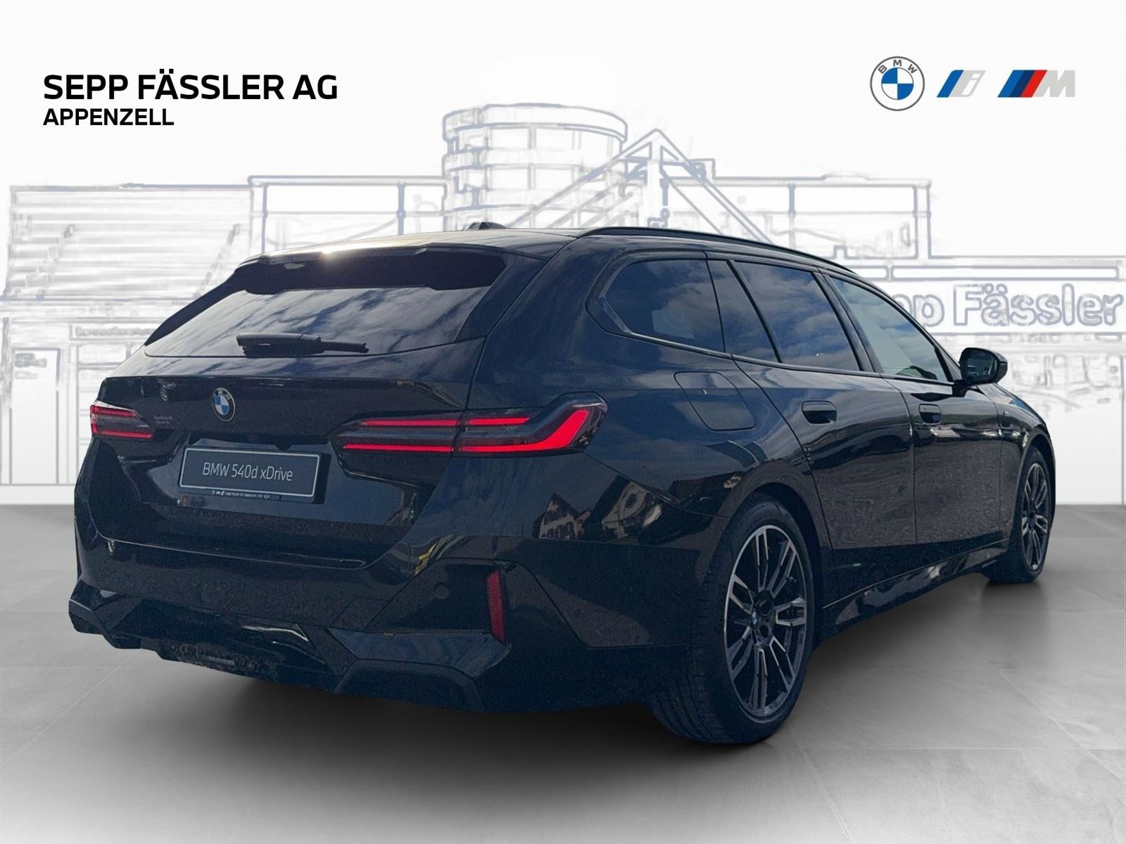 BMW 540d xDrive Touring, Mild-Hybrid Diesel/Electric, Second hand / Used, Automatic - 5
