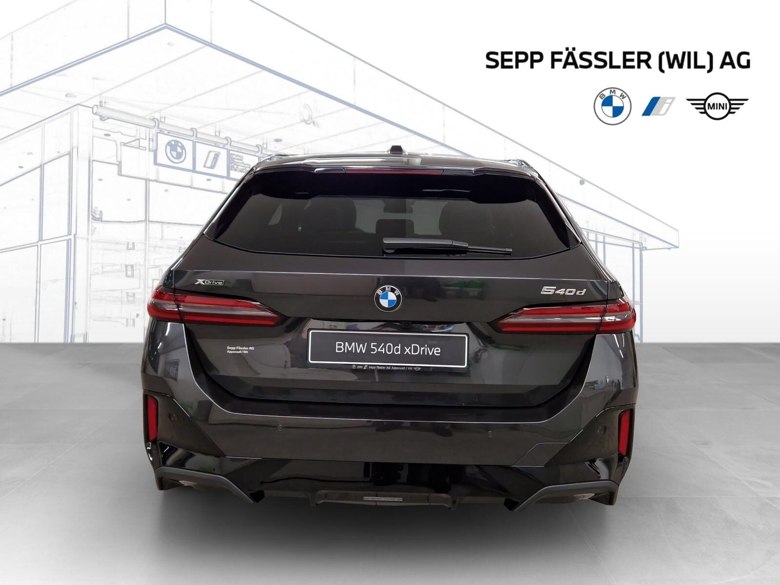BMW 540d xDrive Touring M Sport Pro, Mild-Hybrid Diesel/Elektro, Vorführwagen, Automatik - 2