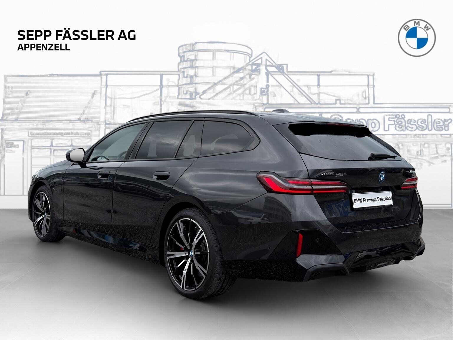 BMW 550e xDrive Touring M Sport Pro, Hybride Rechargeable Essence/Électricité, Voiture de démonstration, Automatique - 3