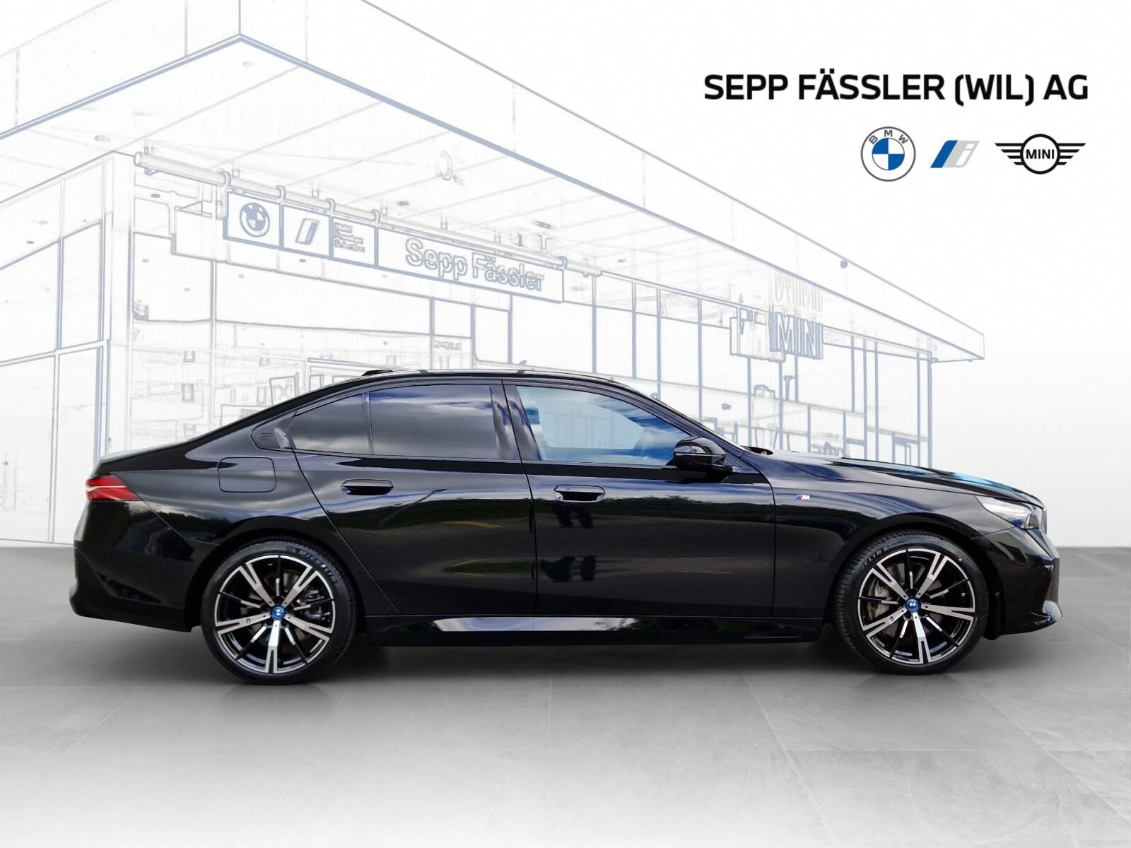 BMW 550e xDrive Limousine M Sport, Hybride Rechargeable Essence/Électricité, Occasion / Utilisé, Automatique - 5
