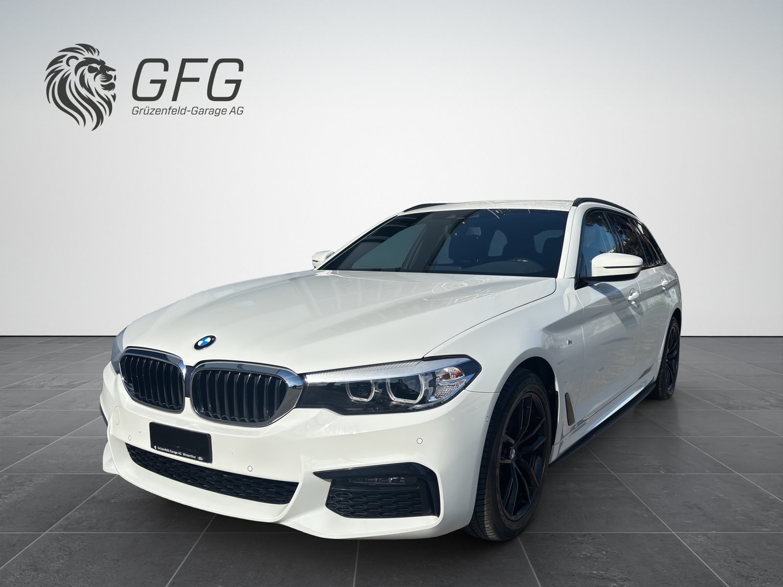 BMW 5er Reihe G31 Touring 520d paddles
