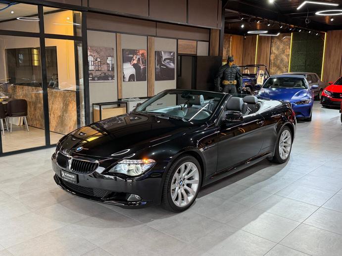 BMW 630i Steptronic Cabrio, Benzina, Occasioni / Usate, Automatico