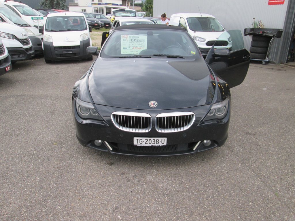 BMW 6er Reihe E64 Cabriolet 650i V8