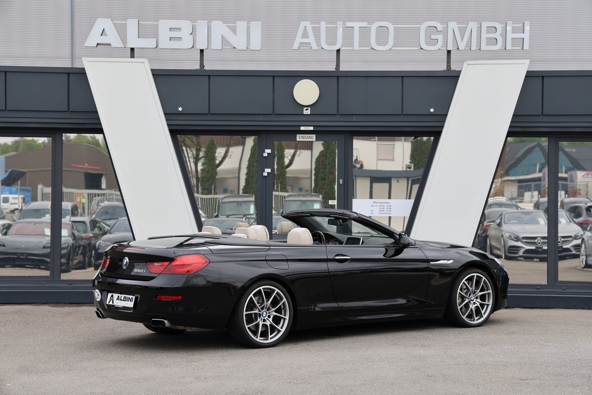 BMW 650i Cabrio,Motor vibriert, Fahrzeug frisst Öl, Motorlampe l, Essence, Occasion / Utilisé, Automatique - 3