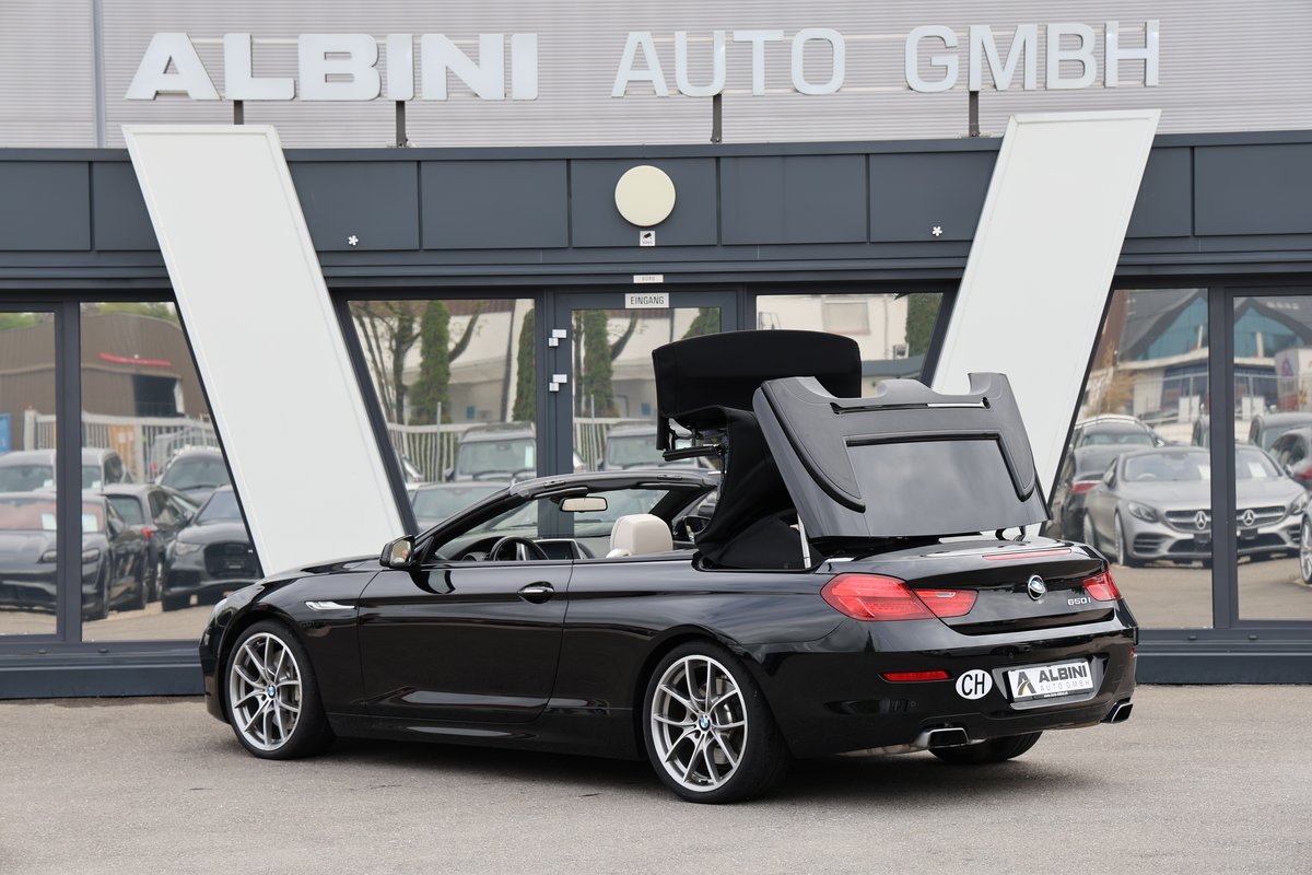 BMW 650i Cabrio,Motor vibriert, Fahrzeug frisst Öl, Motorlampe l, Essence, Occasion / Utilisé, Automatique - 5