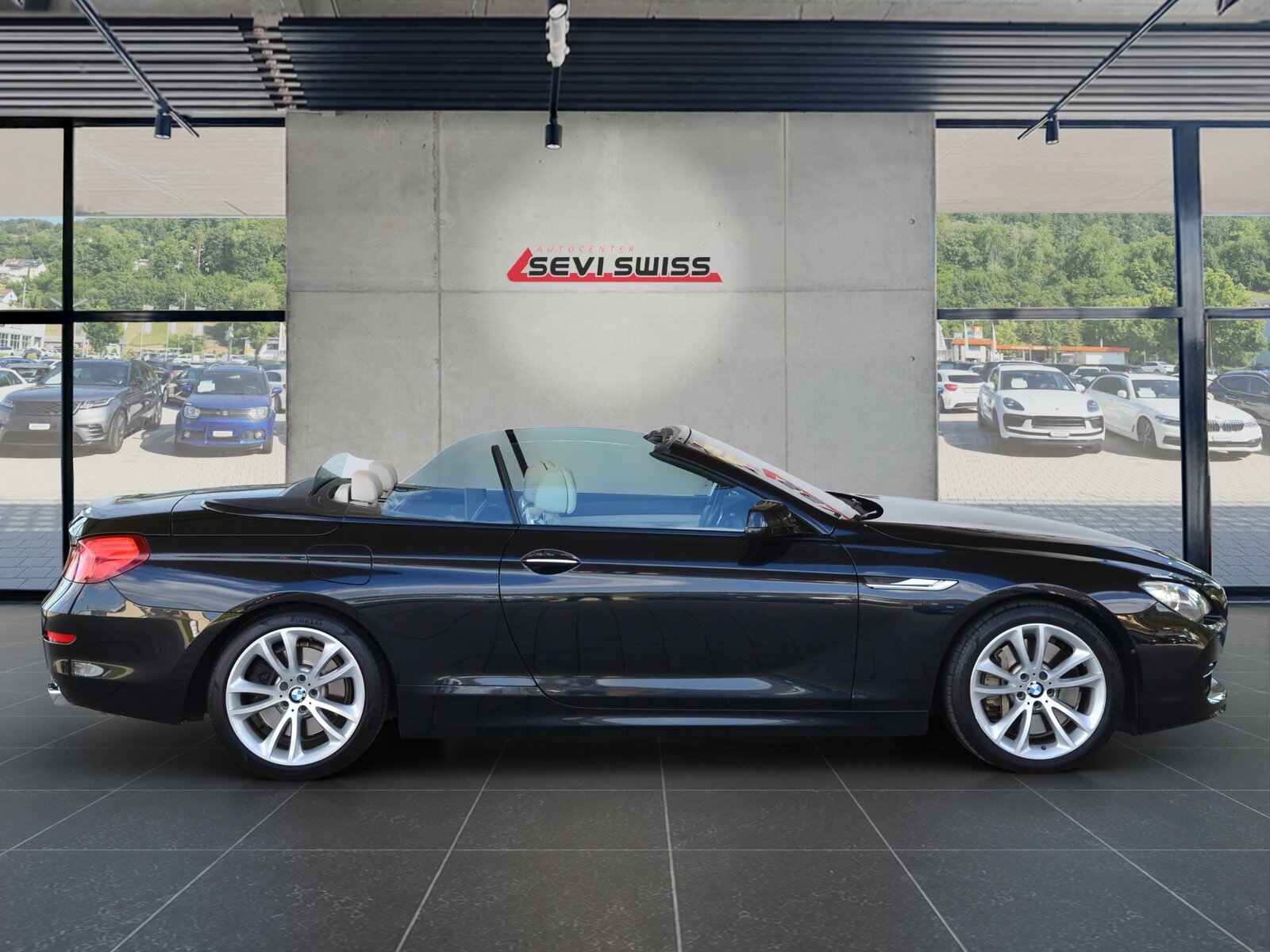 BMW 650i Cabrio*leichte Hagelschaden*statt 23'900.- jetzt nur 1, Essence, Occasion / Utilisé, Automatique - 2