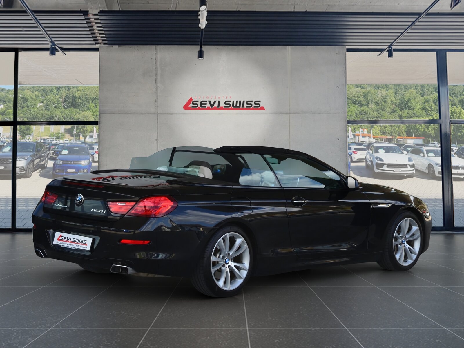 BMW 650i Cabrio*leichte Hagelschaden*statt 23'900.- jetzt nur 1, Essence, Occasion / Utilisé, Automatique - 3