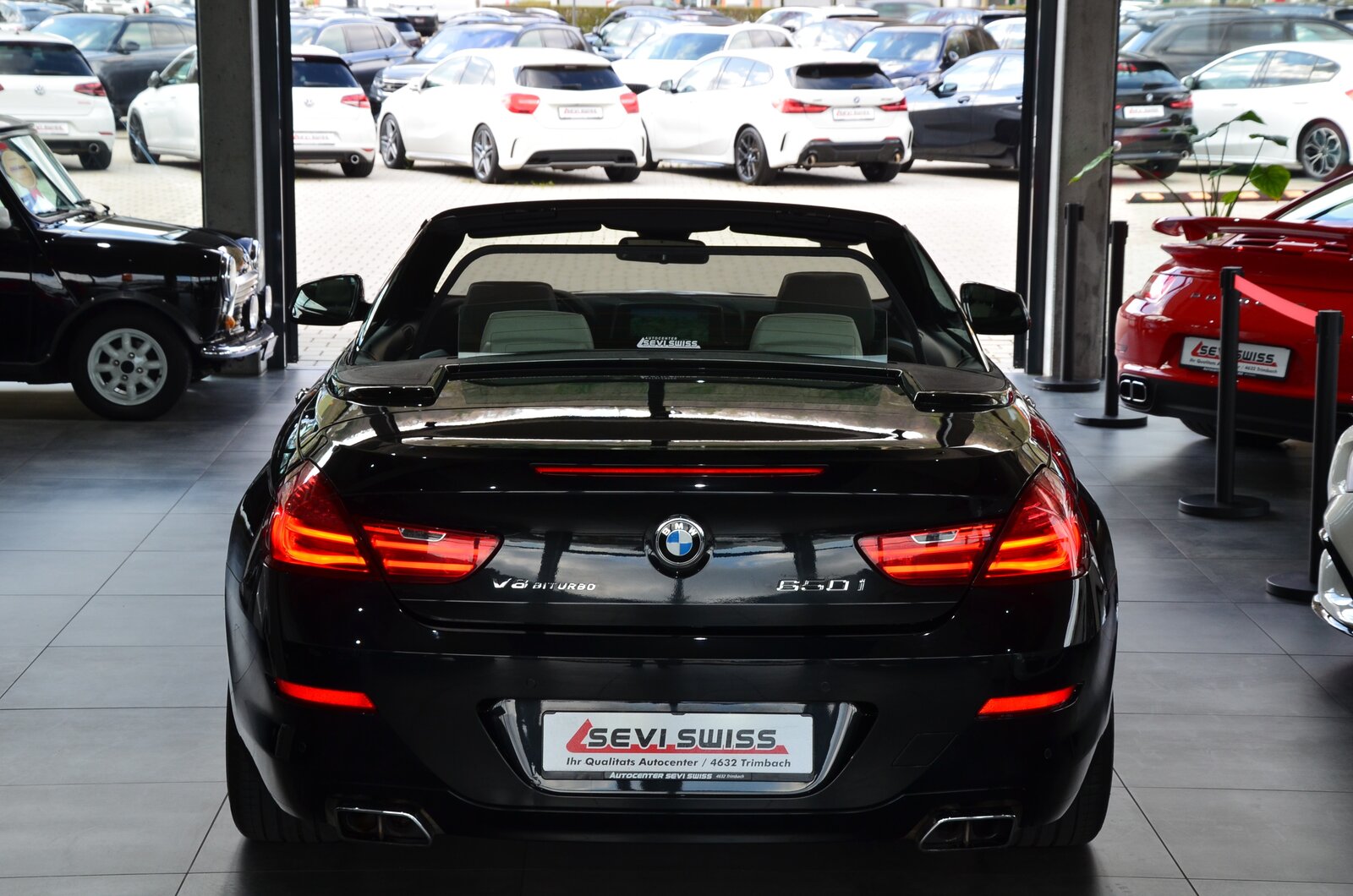 BMW 650i Cabrio*leichte Hagelschaden*statt 23'900.- jetzt nur 1, Essence, Occasion / Utilisé, Automatique - 4