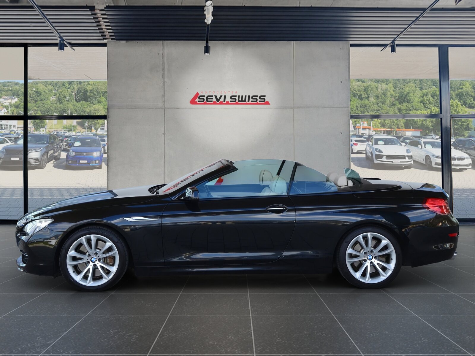 BMW 650i Cabrio*leichte Hagelschaden*statt 23'900.- jetzt nur 1, Essence, Occasion / Utilisé, Automatique - 5