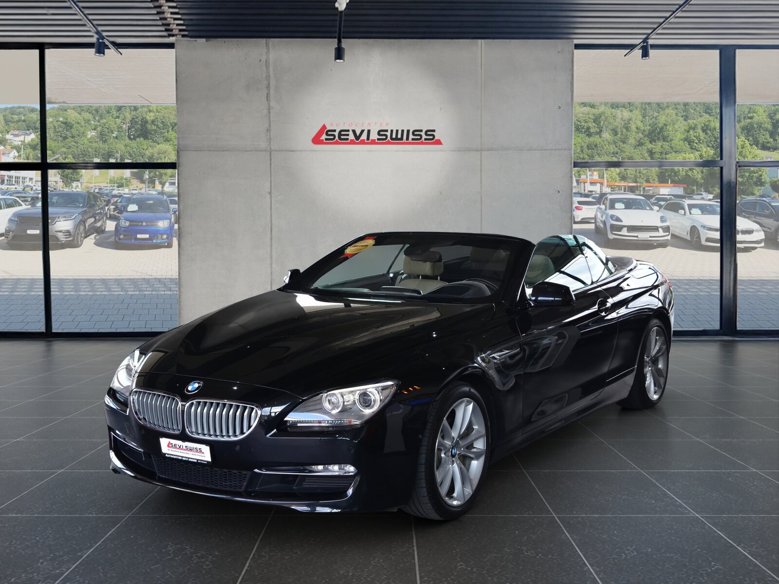BMW 650i Cabrio*leichte Hagelschaden*statt 23'900.- jetzt nur 1, Essence, Occasion / Utilisé, Automatique - 6