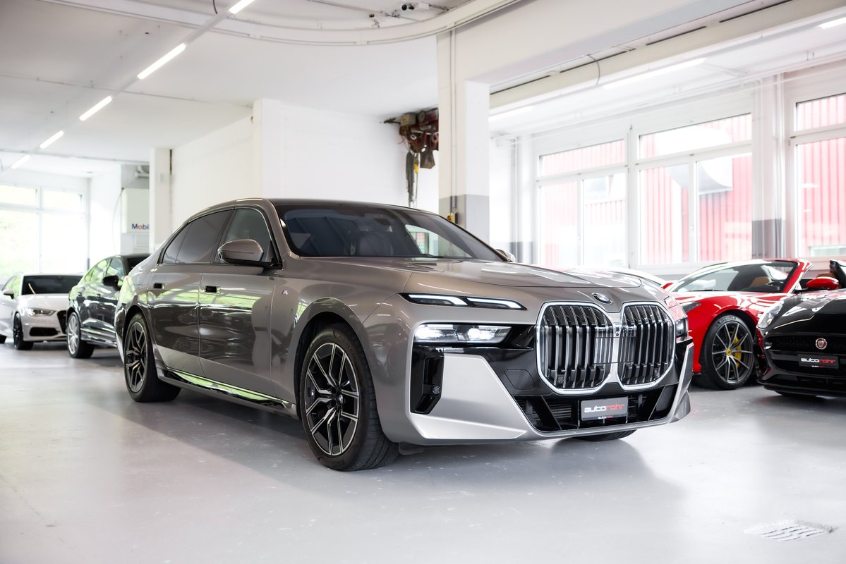 BMW 740d 48V M Sport Steptronic, Hybride Léger Diesel/Électricité, Occasion / Utilisé, Automatique - 3