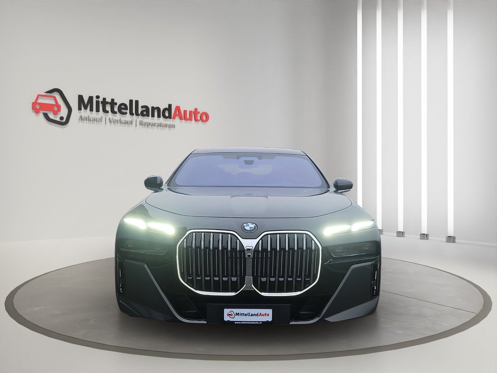 BMW 740d 48V M Sport Steptronic, Hybride Léger Diesel/Électricité, Occasion / Utilisé, Automatique - 2
