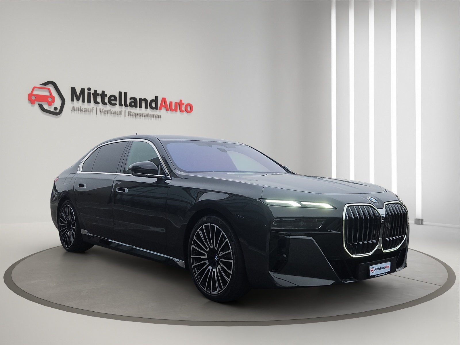 BMW 740d 48V M Sport Steptronic, Hybride Léger Diesel/Électricité, Occasion / Utilisé, Automatique - 3