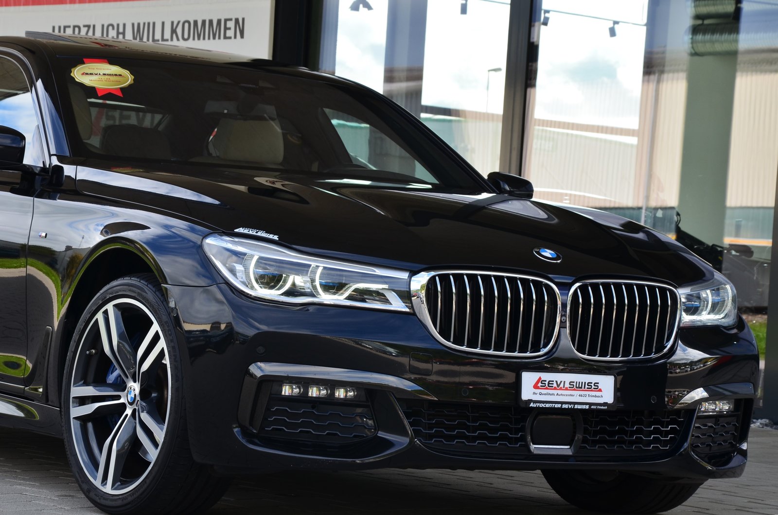 BMW 740d Steptronic,Frisch ab MFK,1 Jahr oder 20'000k, Diesel, Occasioni / Usate, Automatico - 2