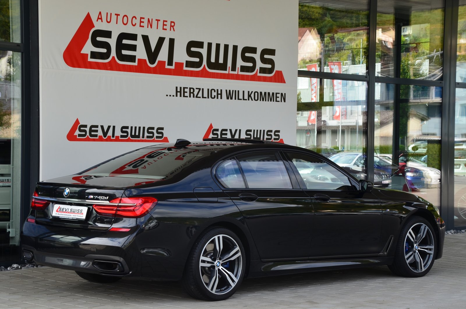 BMW 740d Steptronic,Frisch ab MFK,1 Jahr oder 20'000k, Diesel, Occasioni / Usate, Automatico - 5